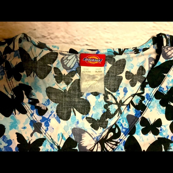 DICKIES SCRUBS. BEAUTIFUL FLOWER PATTERNS. - Picture 4 of 5